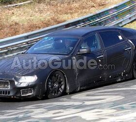 2013 Maserati Quattroporte Testing on the Nrburgring – Spy Photos