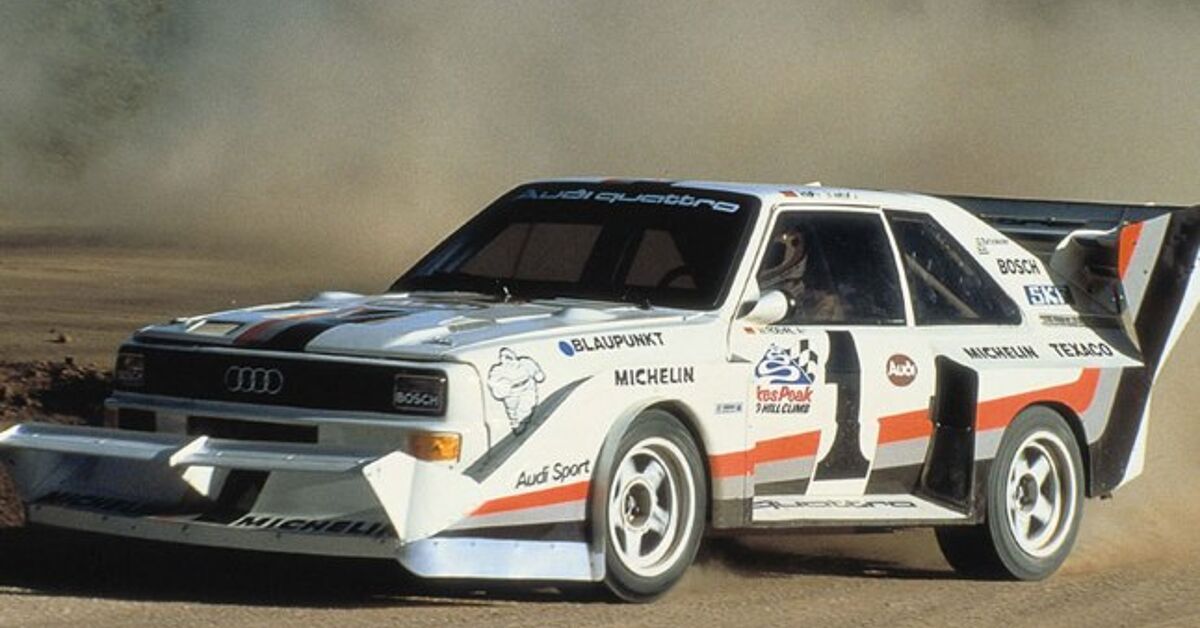 Audi Quattro Rally Jump