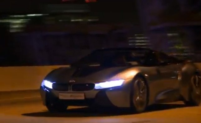 BMW I8 Spyder Concept Revealed in Video