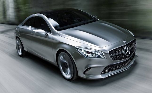 mercedes benz concept style coupe pictures leak previews new cla