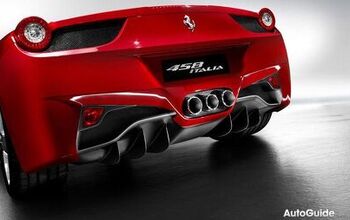Ferrari 458 Italia Thanks Facebook Fans by Doing Donuts- Video
