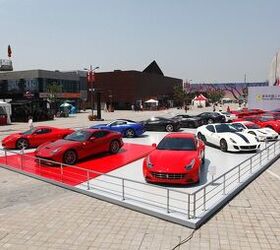 Ferrari Opens Massive Exhibit in Shanghai to Woo Chinese Buyers