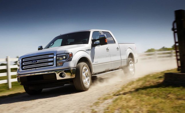 2013 Ford F-150 Lariat: This series now features standard SYNC(R) with MyFord Touch(R) voice-activated driver controls in addition to a powerful yet fuel efficient 5.0-liter V8. (6/2/2012)