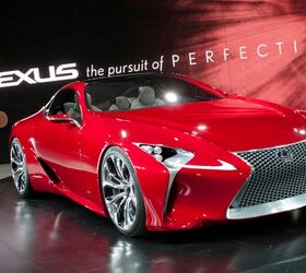 Lexus CX, CT-F and Production LF-LC Among Rumored Paris Motor Show Debuts