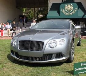 Bentley Continental GT Speed, EXP 9 F Spotted at Pebble Beach