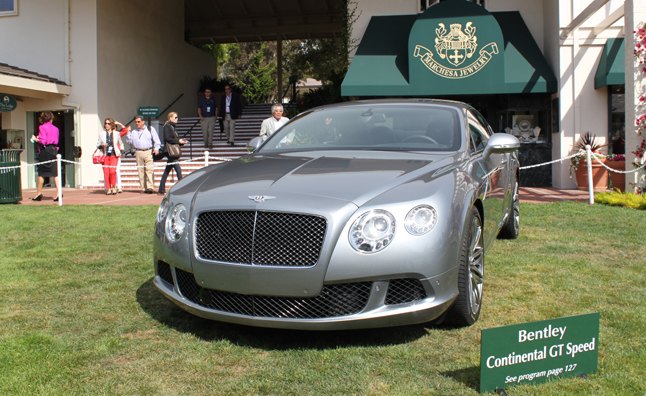 Bentley Continental GT Speed, EXP 9 F Spotted at Pebble Beach