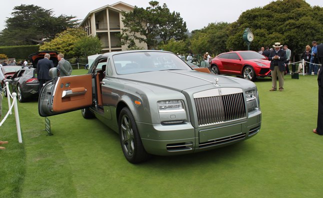 Rolls Royce Phantom Coupe Aviator Collection on the Concept Lawn of Pebble Beach