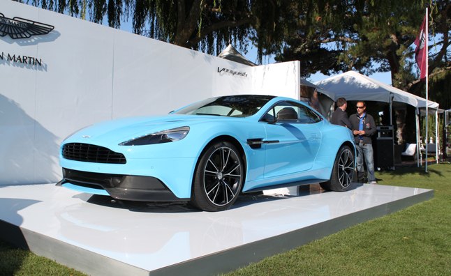 Aston Martin Vanquish Adds Touch of Class to Monterey