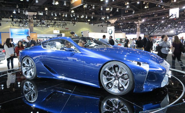 Lexus LF-LC Blue Concept Lands in North America: 2012 LA Auto Show