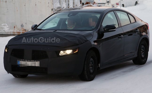 Volvo S60 Refresh Spied With Updated Front Fascia
