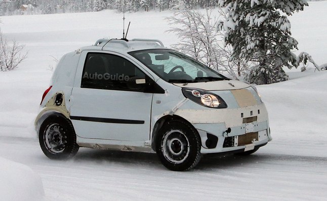 2015 Smart ForTwo Spied Winter Testing