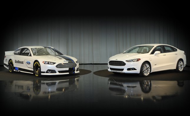 Watch a 2013 Ford Fusion Transition Into a NASCAR – Video