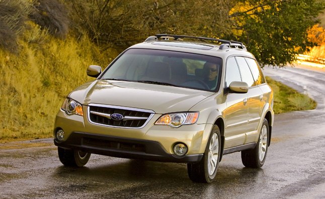 subaru legacy outback recalled for brake issues