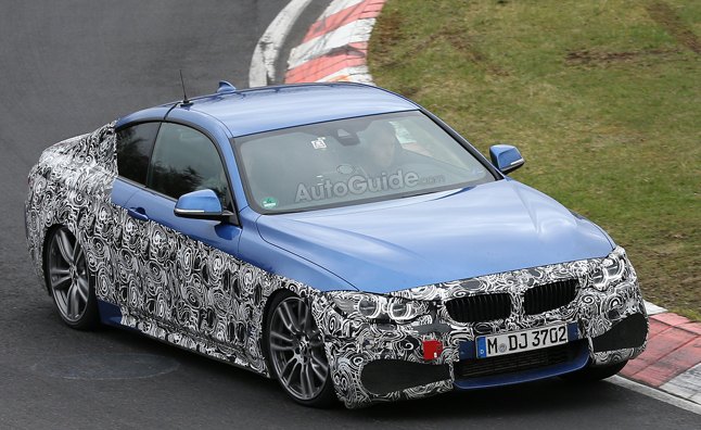 BMW 435i M Sport Spied Testing at the 'Ring'