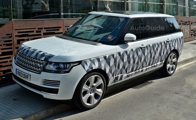2014 Range Rover Long Wheelbase Spied Testing