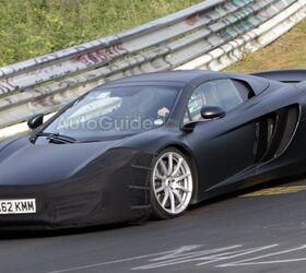 2014 McLaren MP4-12C Spider Refresh Spied Testing