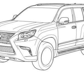2014 Lexus GX 460 Facelift Leaked in Technical Drawings