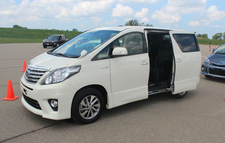 toyota s fuel sipping estima and alphard hybrid minivans off limits for us