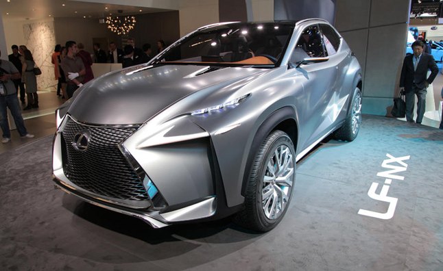 lexus lf nx crossover concept video first look