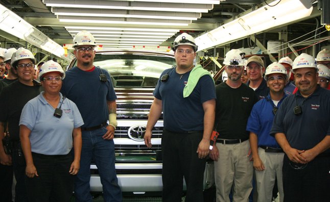toyota constructs millionth truck in texas