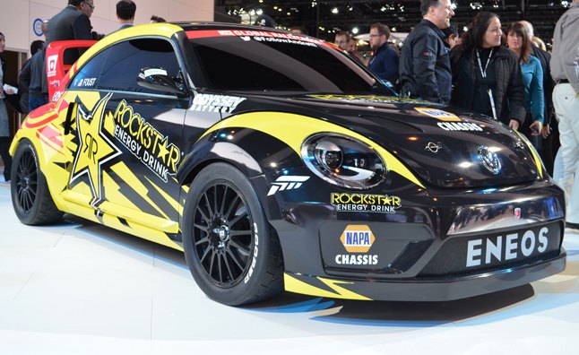 Vw Bug Rally Racer Volkswagen Beetle Global Rallycross Racer Makes Over 560-HP | AutoGuide.com