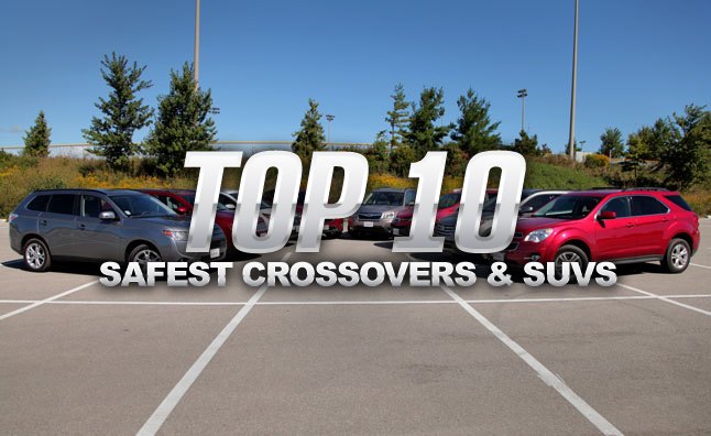 Top 10 Safest Crossovers and SUVs of 2014