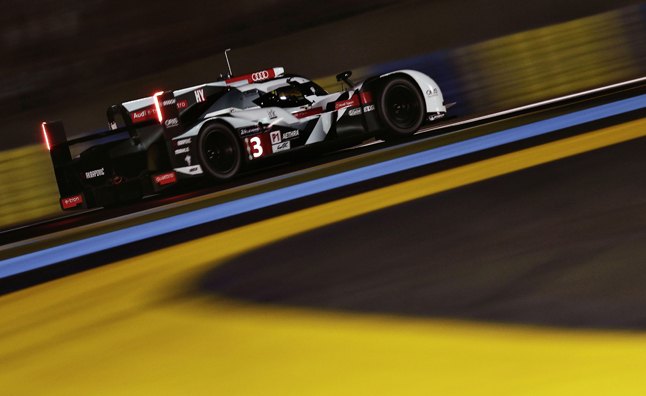 Audi Overcomes Two Crashes to Race at Le Mans