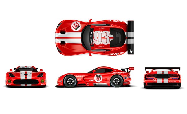 Dodge Viper GTS-R Returns With Heritage-Inspired Livery