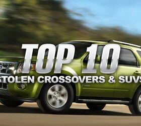 Top 10 Stolen Crossovers and SUVs