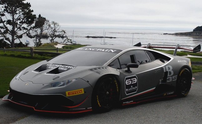 Lamborghini Huracan Super Trofeo Race Car Revealed Early
