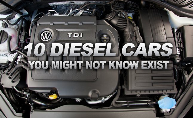10 Diesel Cars You Might Not Know Exist