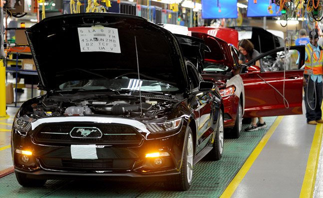 2015 Ford Mustang Production Begins