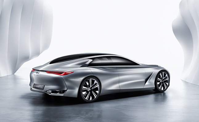 Infiniti presents Q80 Inspiration: Infiniti's vision of category-breaking, supreme luxurious driving – a top-of-the-line, four-seat fastback that rises above the crowd.