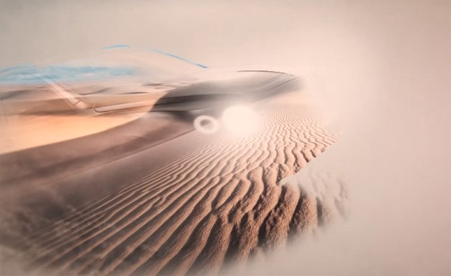 Bentley SUV Crafted From Sand in New Teaser Video