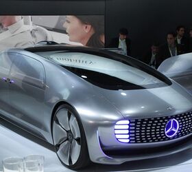 Mercedes F 015 Luxury in Motion Research Vehicle Unveiled at CES