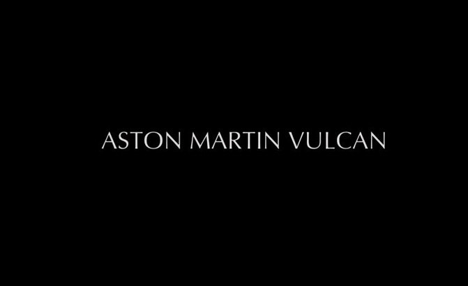 Aston Martin Vulcan Teased for Geneva Debut