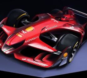 Ferrari Reveals Hot New F1 Car Concept