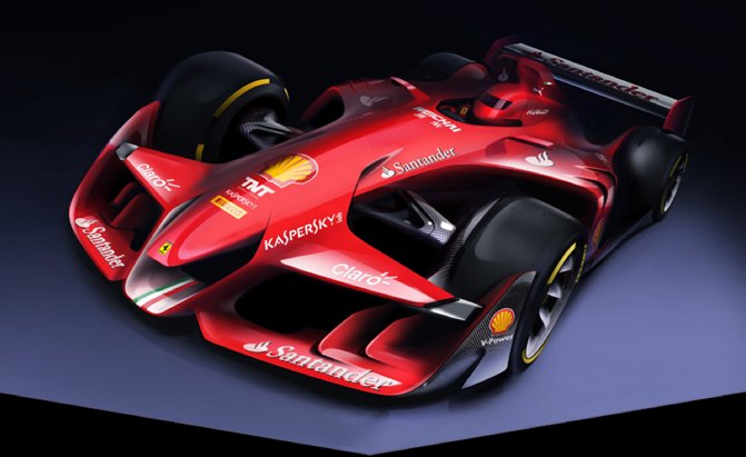 Ferrari Reveals Hot New F1 Car Concept