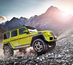 Mercedes G500 4×4 Squared is Serious Off-Road Luxury