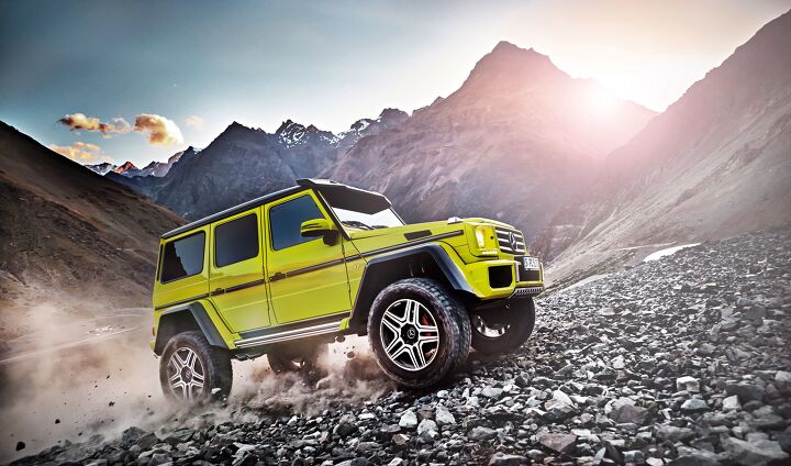 Mercedes G500 4×4 Squared is Serious Off-Road Luxury