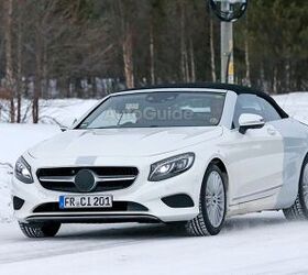 Mercedes S-Class Convertible Spied Testing