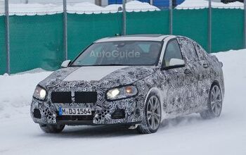 BMW 1 Series Sedan Spied Winter Testing