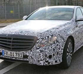 2016 Mercedes E-Class Spied Dropping Camo