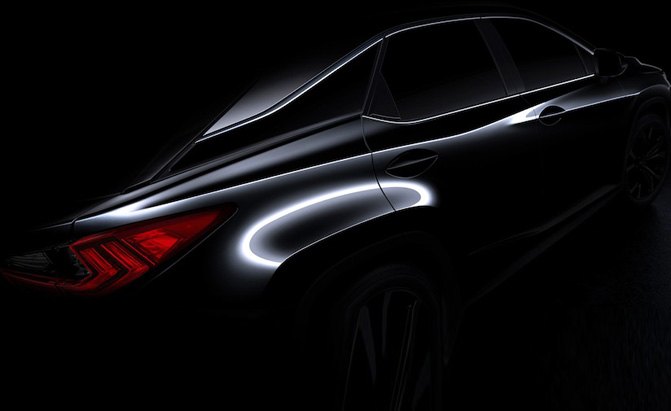 2016 Lexus RX Teased Before April 1 Reveal