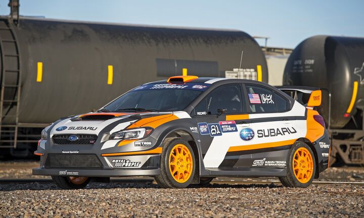 2015 Subaru WRX STI Rallycross Car Revealed