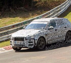 Jaguar F-Pace Spied Testing at the 'Ring