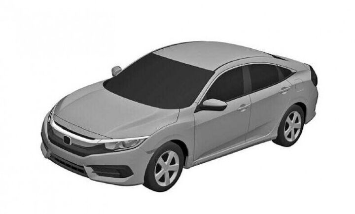 2016 Honda Civic Previewed in Patent Drawings