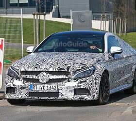 2017 Mercedes-AMG C63 Coupe Spied With Aggressive Looks