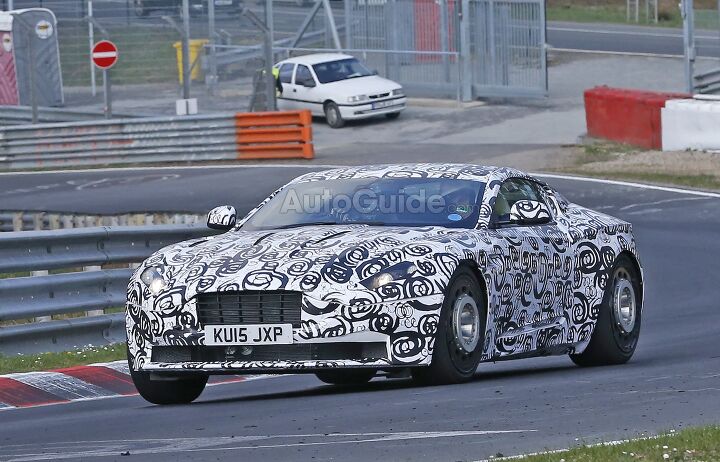Aston Martin DB11 Spied Running the 'Ring