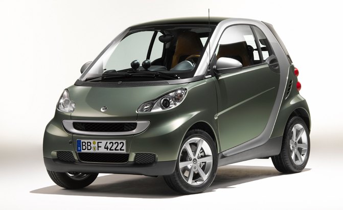 Smart Fortwo Recalled for Steering Issue